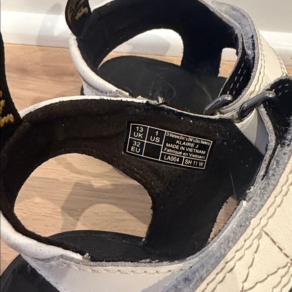 Dr. Martens Kids Black and White Sandals
2 pair bundle, one black and white. - Picture 6 of 8